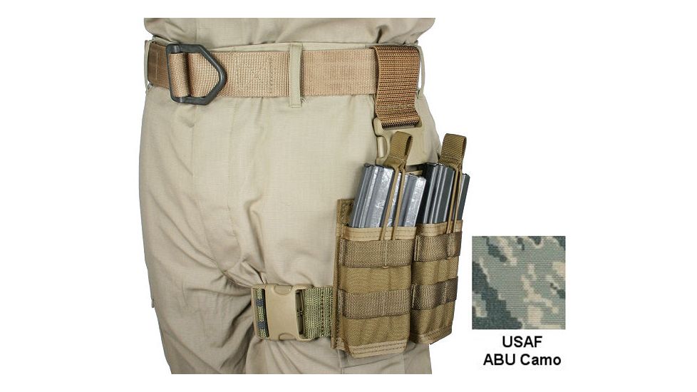 Specter Gear 30 rd. 5.56mm 2 Magazine Rapid Reload Tactical Thigh Rig,USAF ABU Camo 740 ABU