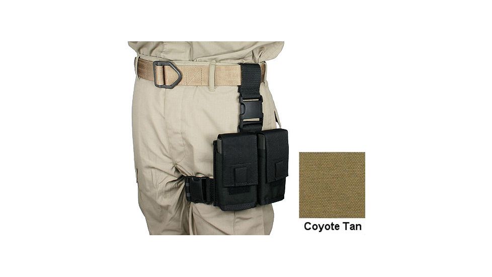 Specter Gear 7.62NATO 2 Mag Tactical Thigh Rig,Coyote 681 COY