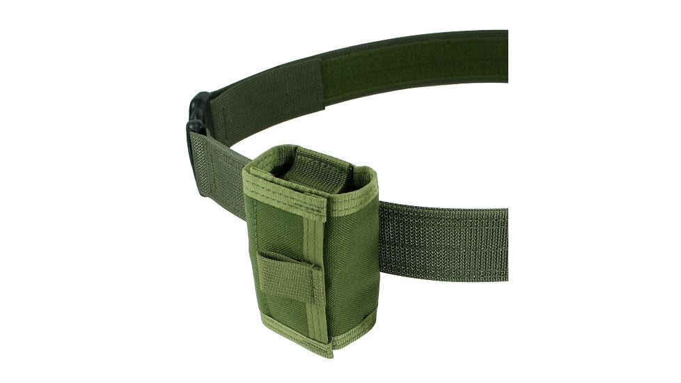 Specter Gear Belt Mounted 6 Pack 6 rd. Shotshell Carrier, Fits 2in Duty and Tactical Belts, OD Green, 1004 OD