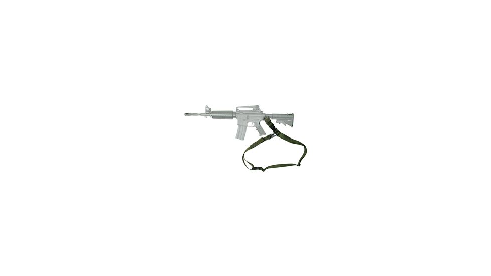 Specter Gear CCS Convertible 1 or 2 Point Tactical Sling, Steel Hook Attachment Version, Olive Drab, 842 OD-ERB