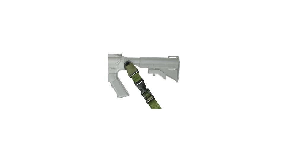 Specter Gear CCS Convertible 1 or 2 Point Tactical Sling, Steel Hook Attachment Version, Olive Drab, 842 OD-ERB