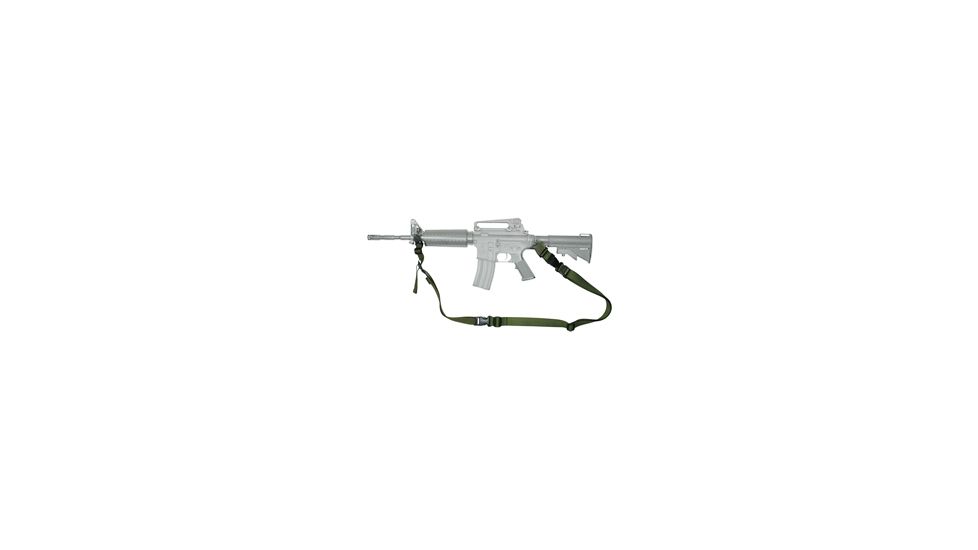 Specter Gear CCS Convertible 1 or 2 Point Tactical Sling, Steel Hook Attachment Version, Olive Drab, 842 OD-ERB
