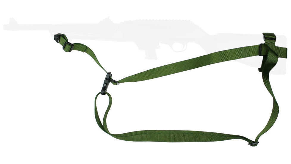 Specter Gear CQB 3 Point Sling, Ruger PC Carbine, NO Rail Adapter Provided, Standard, Olive Drab Green, 1017 OD