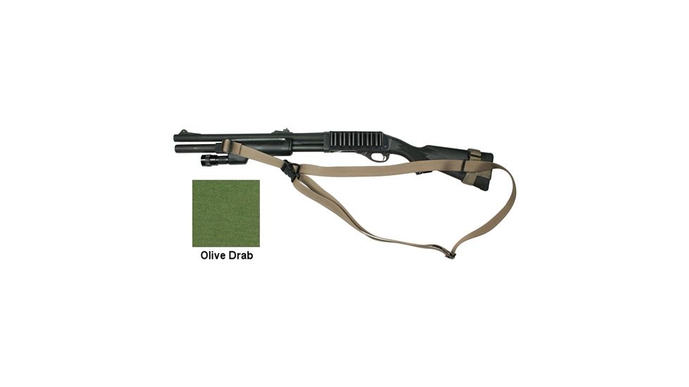 Specter Gear CQB Sling, Remington 870 and 11/87 w/ Hogue 12in LOP Stock, Ambidextrous - OD Green 752 OD