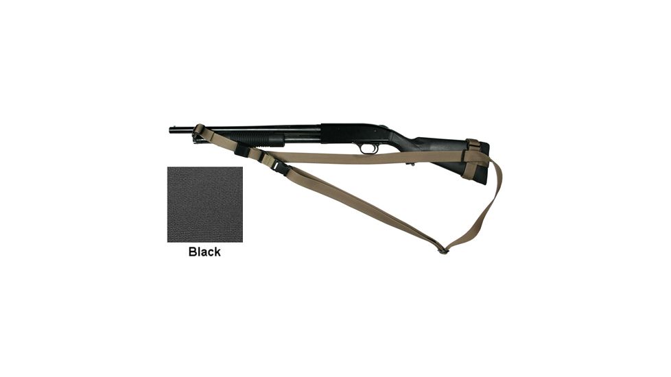 Specter Gear CST Sling, Mossberg 500 w/ Hogue 12in LOP Stock, Ambidextrous - Black 757 BLK