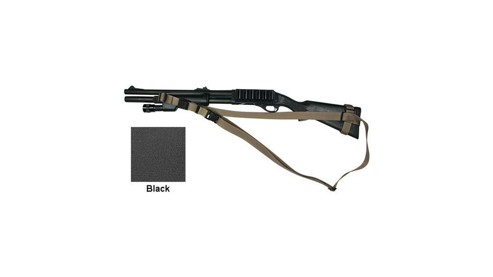 Specter Gear CST Sling, Remington 870 and 11/87 w/ Hogue 12in LOP Stock, Ambidextrous - Black 753 BLK