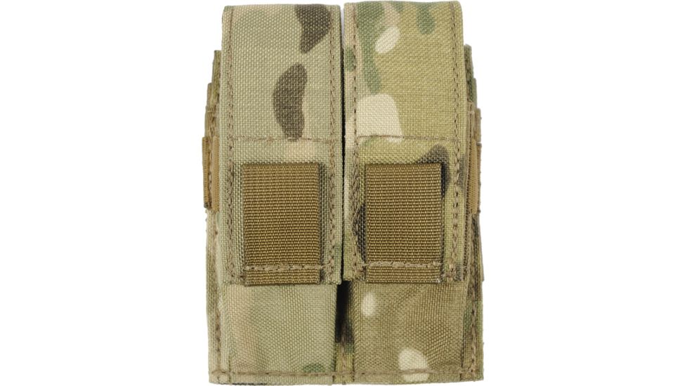 Specter Gear Double Universal Pistol Magazine Pouch, MOLLE MultiCam, 275MULT