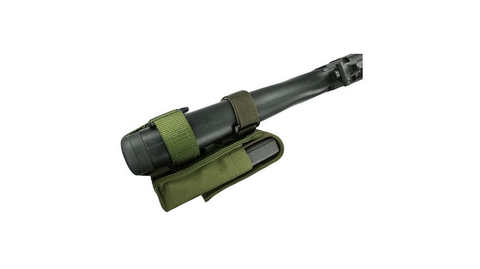 Specter Gear FN FAL Buttstock Magazine Pouch, Holds (1) 20 rd. 7.62x51mm Magazine, Fits Fixed Stocked FN FAL Type Rifles, Olive Drab, Drab 838-OD