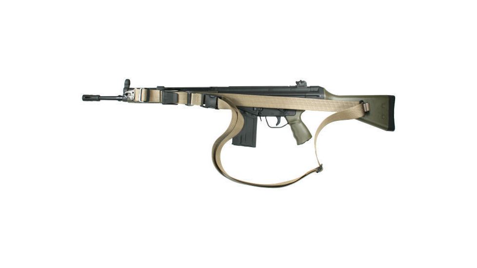 Specter Gear SOP Sling, Ambidextrous - Olive Drab - HK MP5, HK 53, HK91, HK93, HK94 Fixed Stock