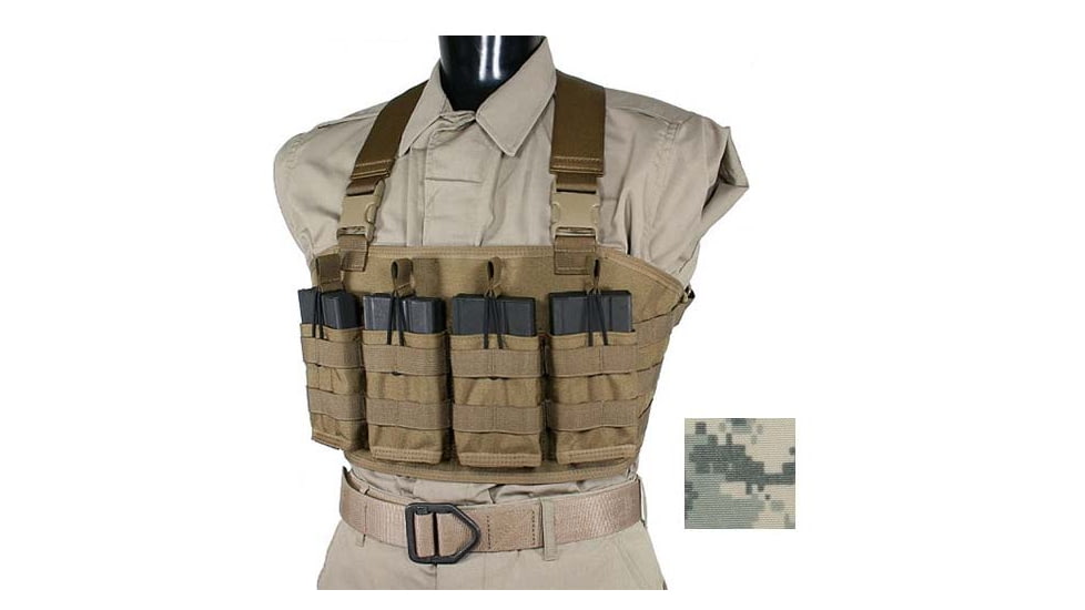 Specter Gear M-2 Mk-2 Rapid Reload Chest Carrier, 7.62NATO - ACU 594 ACU