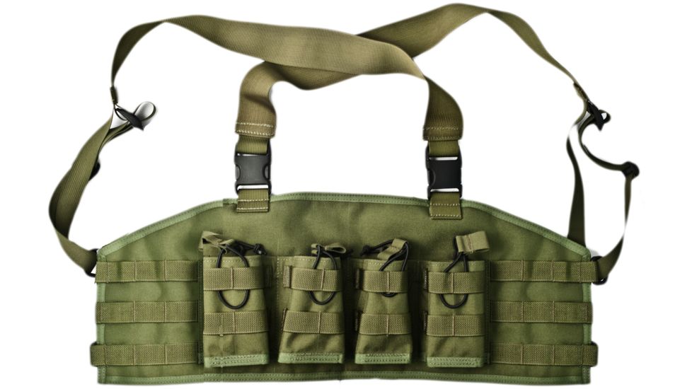 Specter Gear M-2 Mk-2 Rapid Reload Chest Carrier, 7.62NATO - OD Green 594 OD