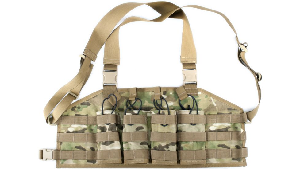 Specter Gear M-2 Mk-3 Rapid Reload Chest Carrier for AK-47 Magazines - MultiCam 595 MULT
