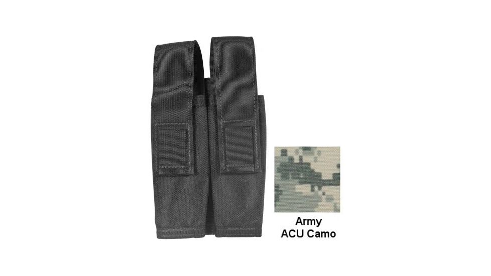 Specter Gear Modular 9mm SMG 30rd. Mag Pouch, Holds 2 - ACU Camo, 336-ACU