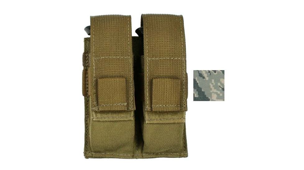 Specter Gear MOLLE Double Universal Pistol Magazine Pouch, Air Force Tiger Stripe - 275-ABU