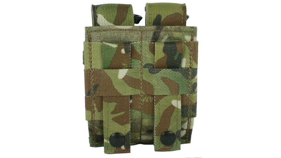Specter Gear MOLLE Double Universal Pistol Magazine Pouch, Vertical Draw, Multicam, 1135 MULT