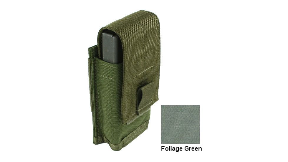 Specter Gear MOLLE/ PALS Compatible Modular 7.62 NATO 20rd. Magazine Single Pocket Single Magazine Pouch,Foliage Green 745 FG