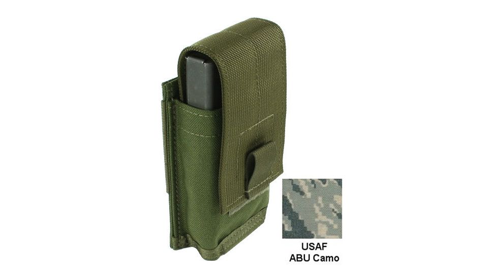 Specter Gear MOLLE/ PALS Compatible Modular 7.62 NATO 20rd. Magazine Single Pocket Single Magazine Pouch,USAF ABU Camo 745 ABU