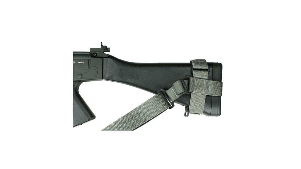 Specter Gear Raider 2 Point Tactical Sling, FN FAL, standard fixed stock, Braided Lanyard, Emergency Release, Coyote Tan, 546 COY-ERB-BL