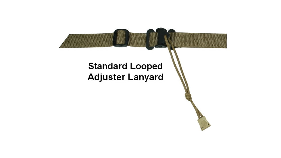 Specter Gear Raider 2 Point Tactical Sling, M-4A1, Magpul Stock, Standard Lanyard, Emergency Release, Olive Drab Green, 1038 OD-ERB