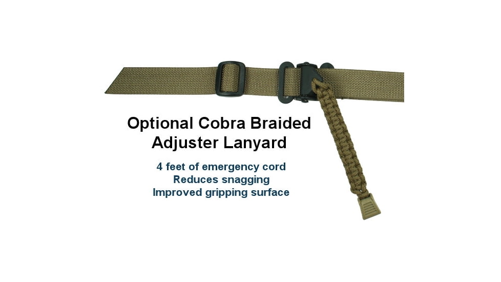 Specter Gear Raider 2 Point Tactical Sling, M-4A1, Magpul Stock, Standard Lanyard, Emergency Release, Olive Drab Green, 1038 OD-ERB