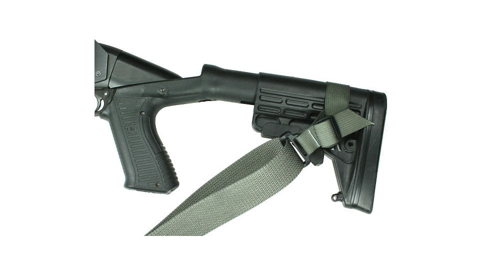 Specter Gear Raider 2 Point Tactical Sling, Winchester 1300 / FN TPS with M-4 type stock, Braided Lanyard, Emergency Release, Coyote Tan, 646 COY-ERB-BL