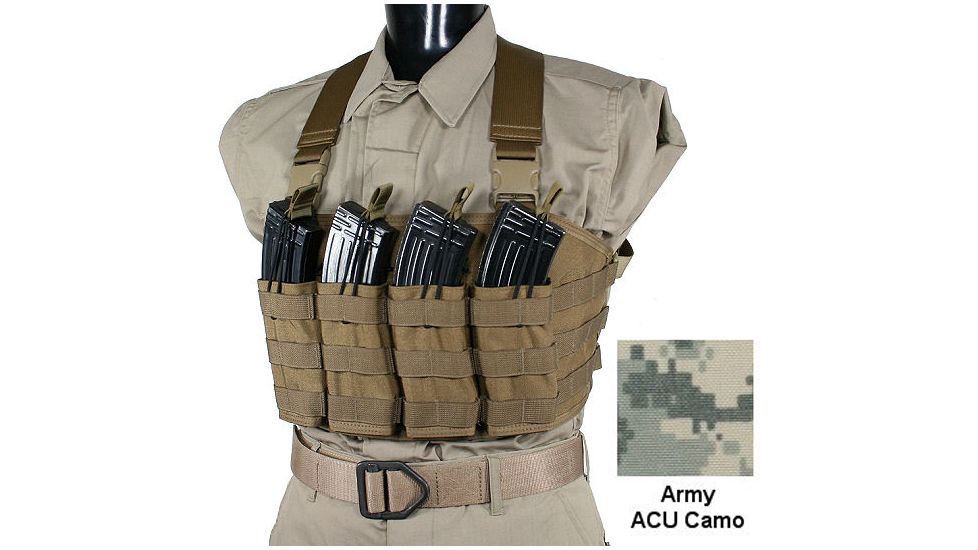 Specter Gear M-2 MK-3 Rapid Reload Chest Carrier (AK-47) Coyote