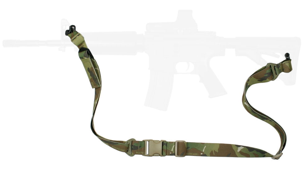Specter Gear Recon 2 Point Tactical Sling, M-4A1, with Magpul collapsible stock &amp; side front sling swivel, Emergency Release, Olive Drab Green, 1109 OD-ERB