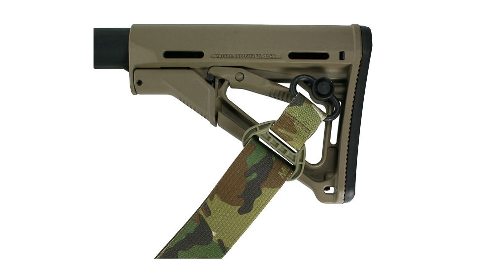 Specter Gear Recon 2 Point Tactical Sling, Universal QD Swivel, Emergency Release, Multicam, 1101 MULT-ERB