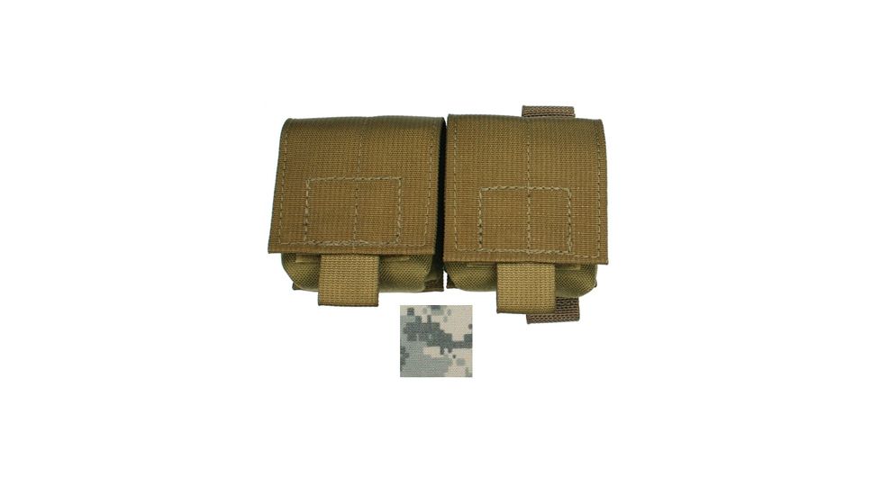 Specter Gear Ruger Mini-14 / 30 Double 10 rd. Buttstock Magazine Pouch, No Rear Adapter Provided - Army ACU Camo, Army ACU Camo 855-ACU