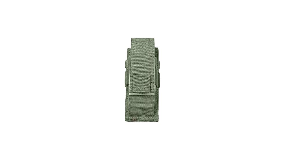 Specter Gear Single Universal Pistol Magazine Pouch, MOLLE Compatible - Foliage Green