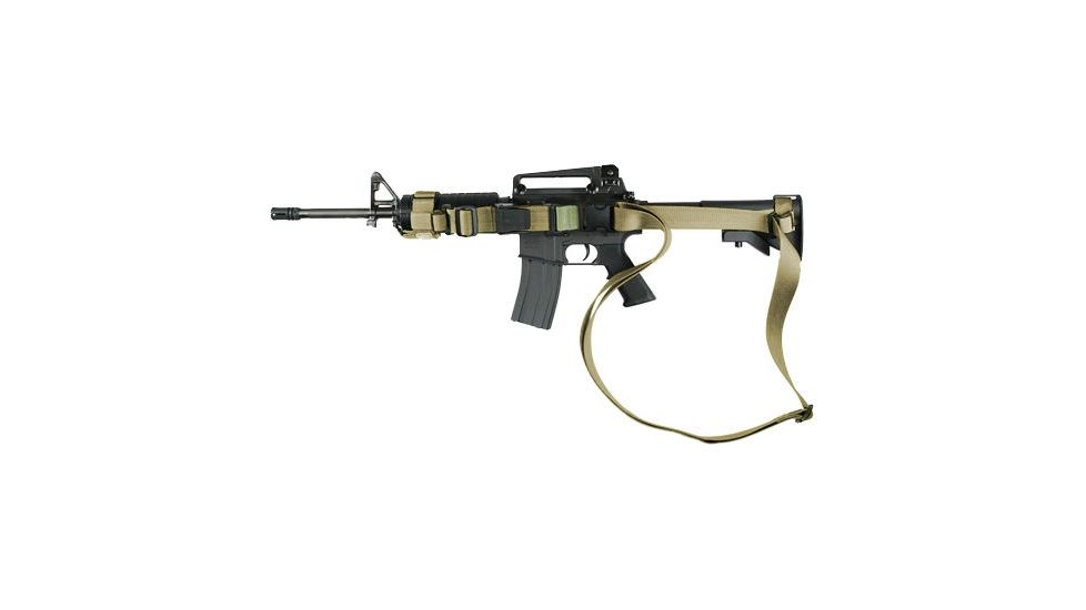 Specter Gear SOP Sling, CAR-15 Collapsible Stock, Hand Guards, w/ ERB, Ambidextrous, Coyote