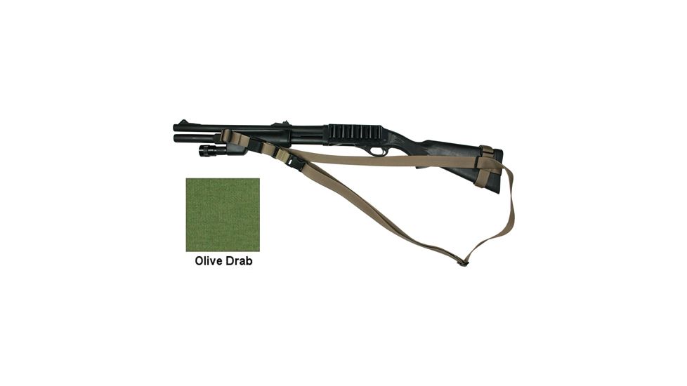 Specter Gear SOP Sling, Remington 870 and 11/87 w/ Hogue 12in LOP Stock, Ambidextrous - OD Green 754 OD