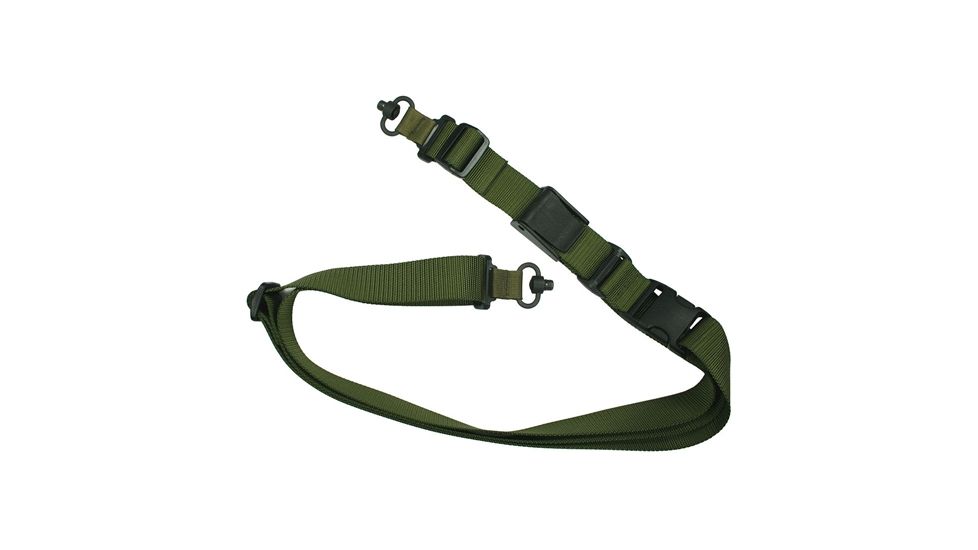 Specter Gear Universal QD Swivel SOP 3 Point Tactical Sling, Olive Drab, w/ERB, Olive Drab 852-OD-ERB