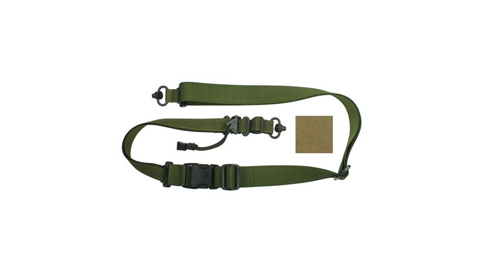 Specter Gear Universal QD Swivel Raider II 2 Point Sling, Coyote, Coyote 853-COY