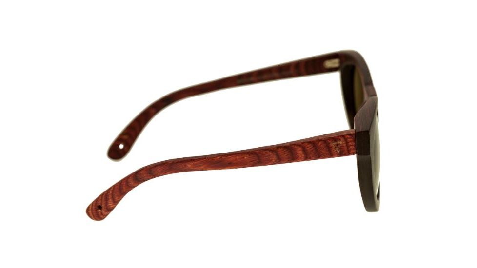 Spectrum Sunglasses Aikau S124bn Sunglasses, Cherry Frame, Gold Lens SSGS124BN