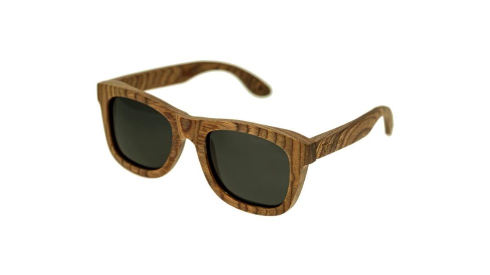 Spectrum Sunglasses Cipes S102BK Sunglasses, Brown Frame, Black Lens SSGS102BK