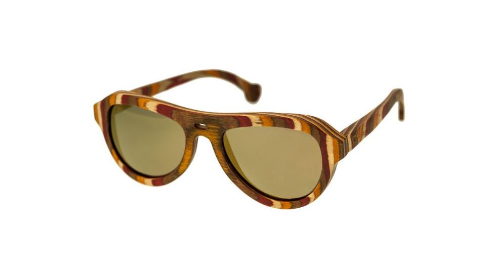 Spectrum Sunglasses Fanning S114GD Sunglasses, Multi Frame, Gold Frame SSGS114GD