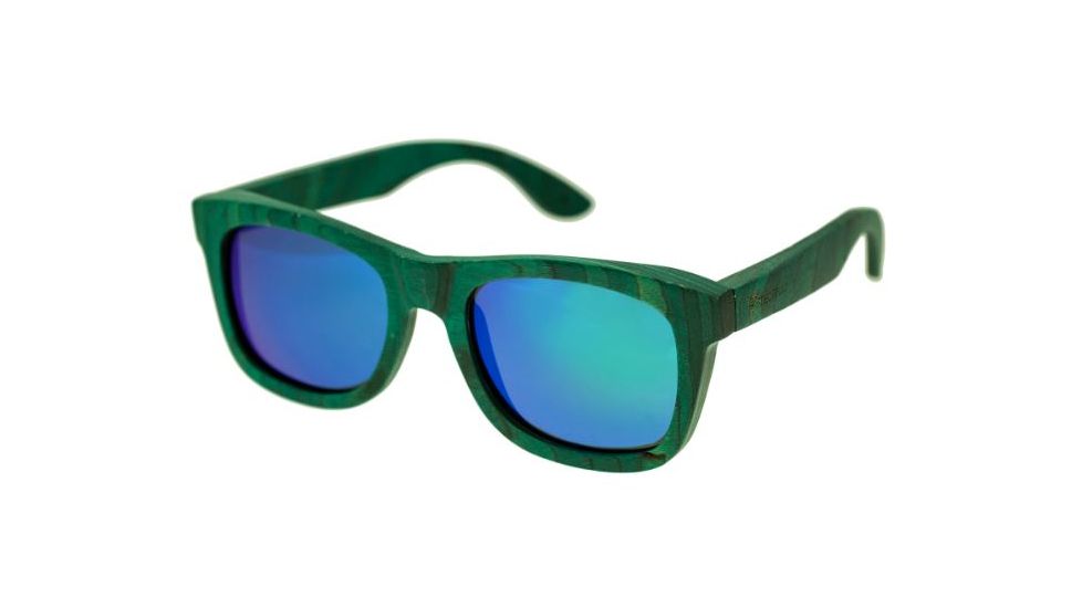 Spectrum Sunglasses Hamilton S106gn Sunglasses, Teal Frame, Blue-green Lens SSGS106GN