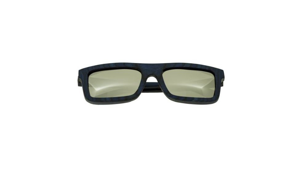 Spectrum Sunglasses Knox S115sr Sunglasses, Blue Frame, Silver Lens SSGS115SR