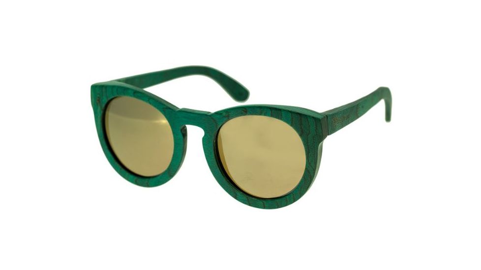 Spectrum Sunglasses Malloy S122gd Sunglasses, Teal Frame, Gold Lens SSGS122GD