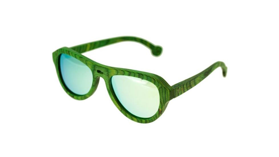 Spectrum Sunglasses Morrison S108gy Sunglasses, Green Frame, Green Lens SSGS108GY