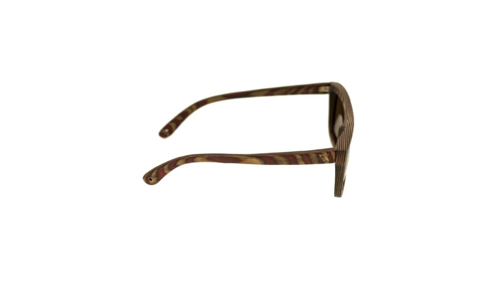 Spectrum Sunglasses Parkinson S121bn Sunglasses, Cherry Zebra Frame, Brown Lens SSGS121BN