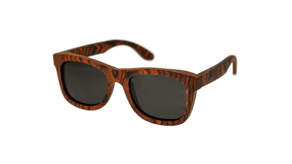 Spectrum Sunglasses Peralta S103bk Sunglasses, Orange Frame, Black Lens SSGS103BK
