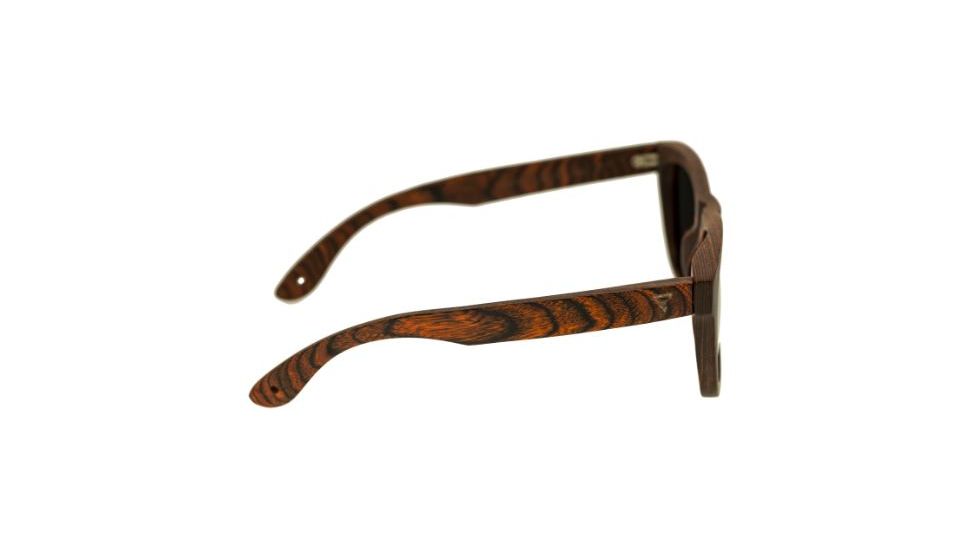 Spectrum Sunglasses Peralta S103bk Sunglasses, Orange Frame, Black Lens SSGS103BK