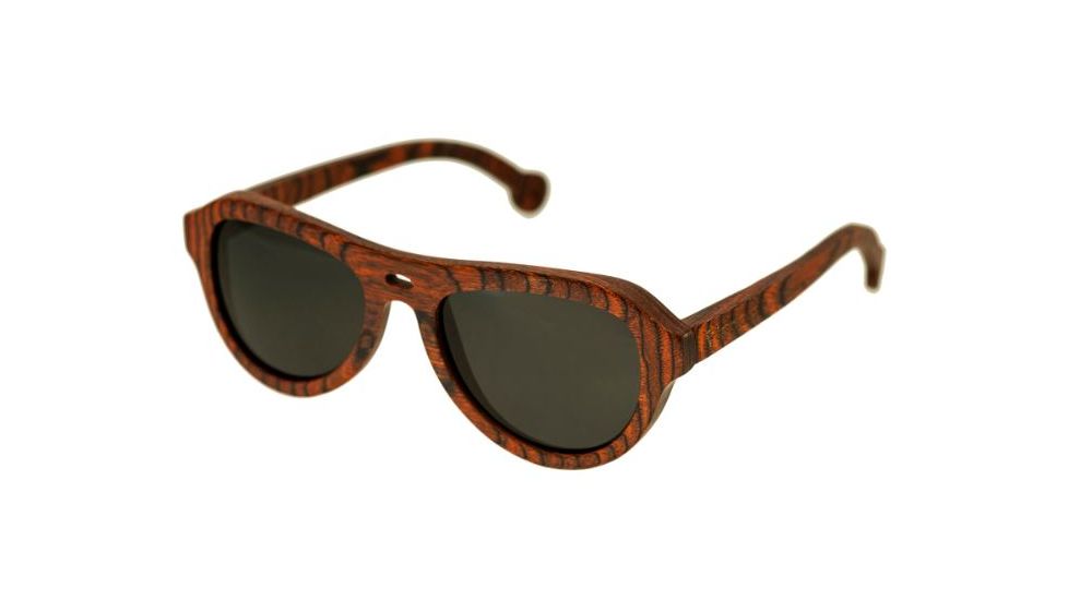 Spectrum Sunglasses Stroud S110bk Sunglasses, Orange Frame, Black Lens SSGS110BK