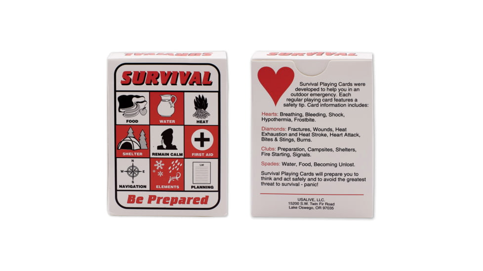 Speedhook Survival Playing Cards