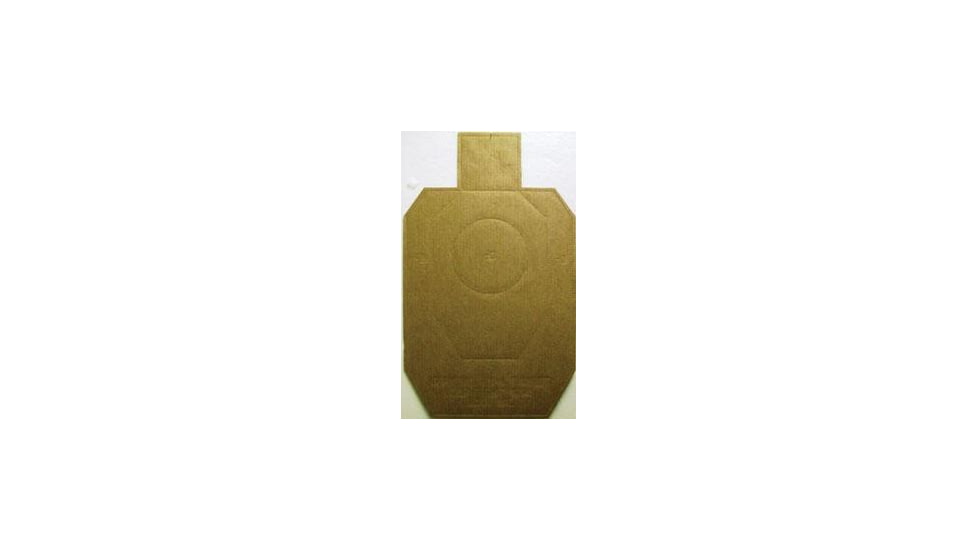 Speedwell Targets Official IDPA Targets Cardboard Target 100/Pack, IDPA CB