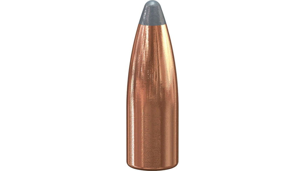Speer Hot-Cor .257 Rifle Bullet, 87 Grain, Spitzer Soft Point, 100 Bullets, 1241