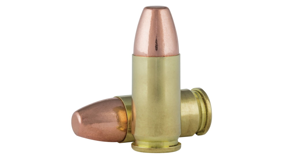 Speer Lawman Handgun CleanFire Training, 9 mm Luger, 147 Grain, TMJ, Brass Cased, Centerfire Pistol Ammo, 50 Rounds, 53826