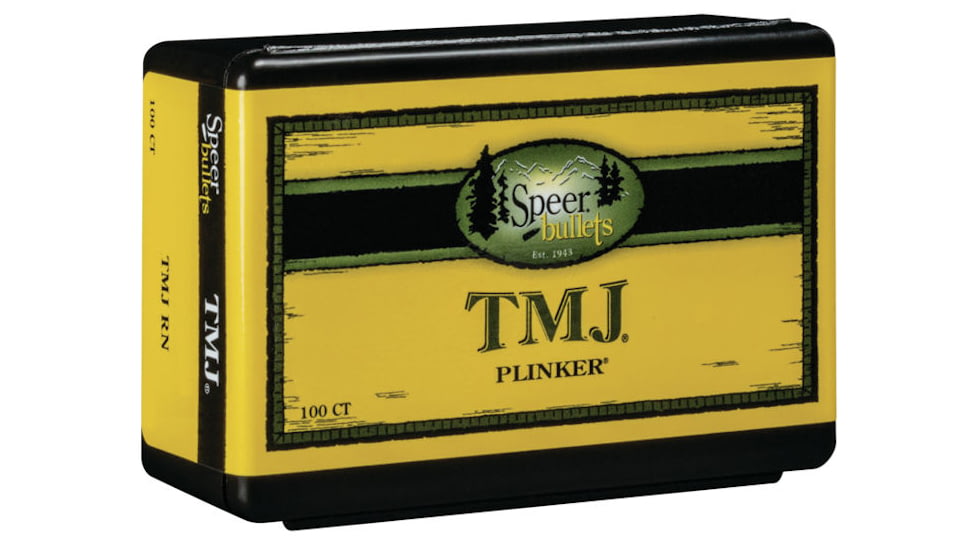 Speer .400 Pistol Bullets, 165 Grain Total Metal Jacket, 100 Bullets, 4410